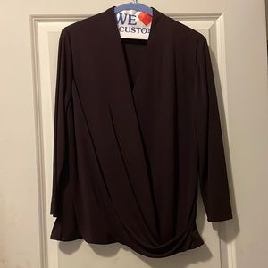 MM Lafleur purple blouse